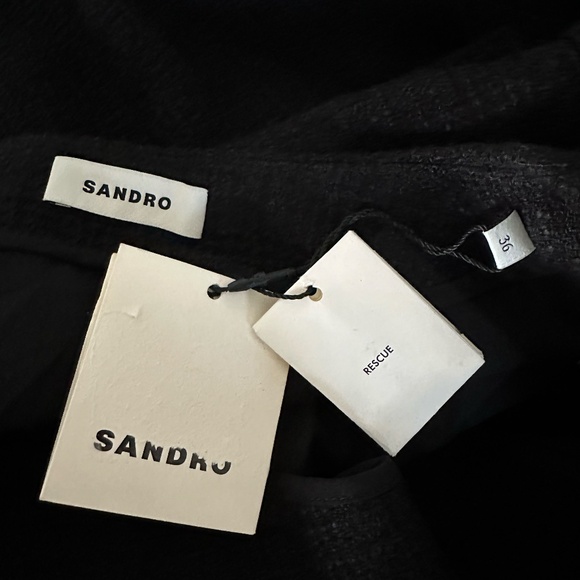 Sandro Manhattan layered tweed mini dress NO OFFERS - Picture 5 of 9